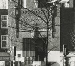 Uitsnede: Toen het Esso gebouw heette.
<br/>
Haags Gemeentearchief, 1984